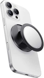 Mcdodo 2in1 Klappbarer Magnetischer Phone Stand Mr-7912 Eingebauter Makeup Spiegel Leder Schwarz