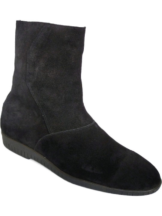 Lässige Herrenstiefel Schwarz