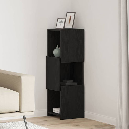 Schreibtischschrank aus Holz Weiß 30,5x30x95cm