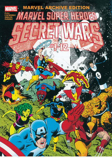 Marvel Archive Edition Marvel Super Heroes Secret Wars Gallery Edition Mike Zeck Original Collection Cover Bd. 1984