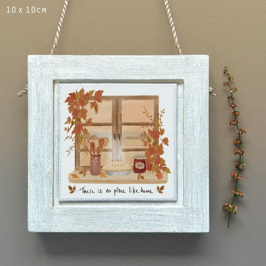 Synchronia Decorațiune Suspendată Din Lemn 10x10cm