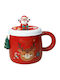 Brandani Weihnachtliche Becher Porzellan Weihnachtlich Becher Porzellan