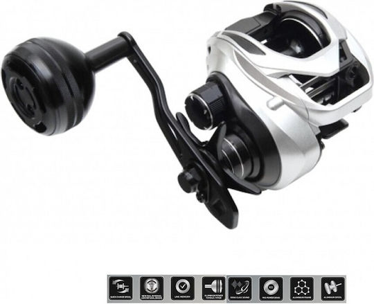 Banax 109G Fishing Reel for Baitcasting Slow Jigging Eging for Left-Handers
