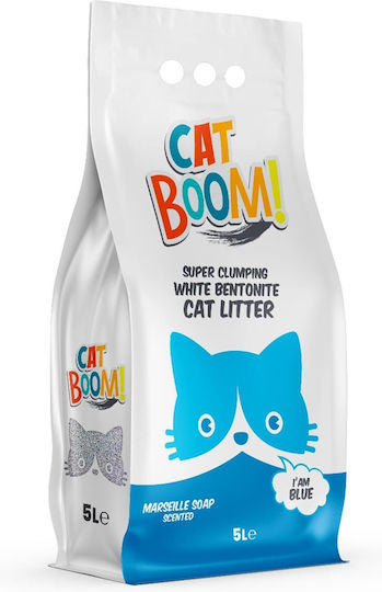 Cat Boom Котешки пясък с аромат Сапун от Марсилия 5лт