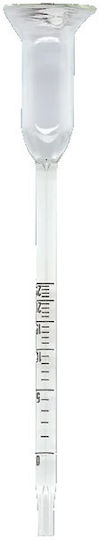 Alcoholmeter Wine Pipette 0%-25% Vol Stil 2247
