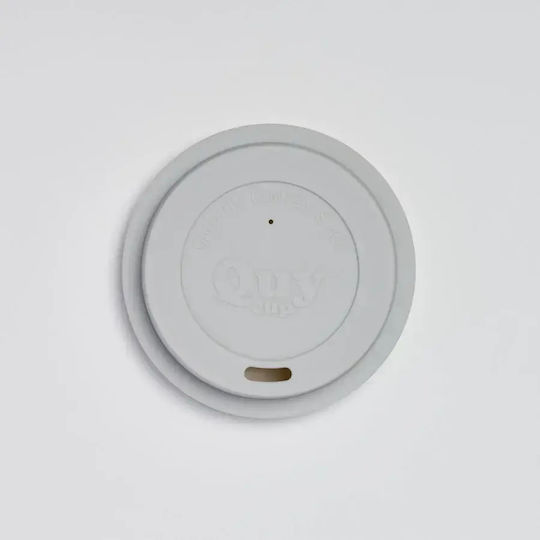 Silicone Lid Espresso Cup Lid Light Gray 427 C