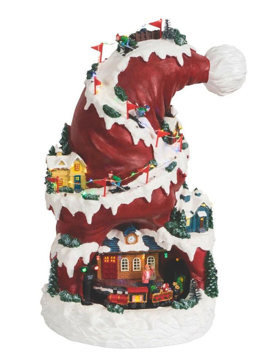 Christmas Decorative Cap Music & Motion – 29.5x24.5x43cm L26916