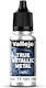 Acrylicos Vallejo Modellbau Farbe Sterling Silver 18ml
