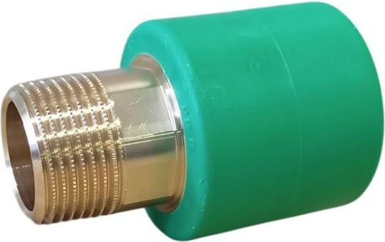 Polypropylen Pneumatische Verschraubung Männlich Φ40 X 1'' Aquatherm