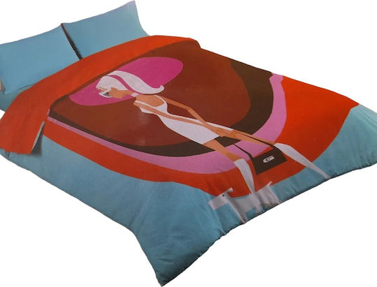 Manterol Casa Set Semi-double 190x240 Turquoise