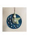 Mond Baby 8cm Blau