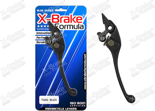 X-Brake Ръчка за Спирачка за Мотоциклет Регулируема Черен 71062