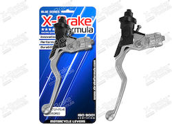X-Brake Μανέτα Συμπλέκτη Μοτοσυκλέτας Ασημί I-00001230