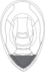 Perdea de Bărbie Agv Wind Protector K3 Sv Ml-xxl