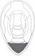 Υποσιαγωνο Agv Wind Protector K3 Sv Ml-xxl