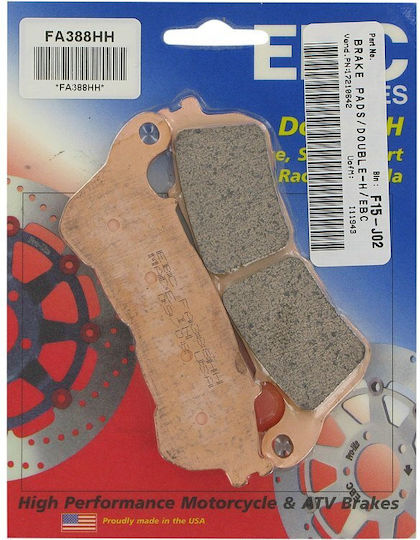 Ebc Brake Pads Cb600f 07-13 XLv700 08-11 XLv100 04-11 Front Fa 388 Hh