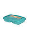 Sistema Plastic Lunch Box Light Blue 350ml