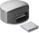 Magnetic Door Stopper Silver