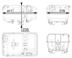 Expansion Tank Cooling Mahle Crt 237 000p