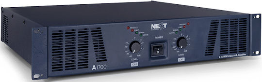 Next A1700 PA Power Amplifier 625W/4Ω 400W/8Ω with Cooling System