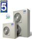 Carrier AQUASNAP PLUS Pompa de căldură 13.8kW Trei faze 75°C Monoblock