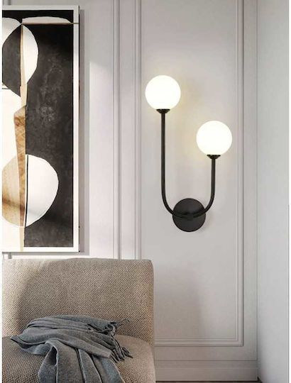 Lightplanet Φωτιστικό Τοίχου με Ντουί E14 Λευκό