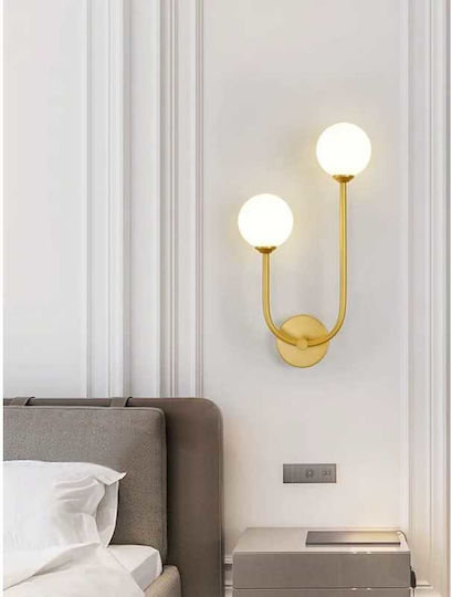 Lightplanet Leuchte Wand mit Fassung E14 Weiß