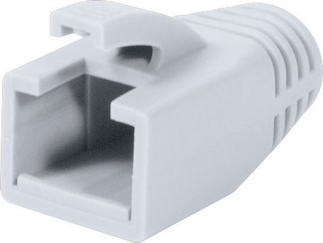 Set Capace De Protecție Conector RJ-45 Logilink Mp0035w UTP FTP SFTP Cablu Cat6 Plastic 50 Bucăți Albe