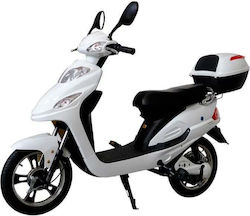 Velogreen Ηλεκτρικό Scooter Ισχύος 1000W Λευκό Χρώμα