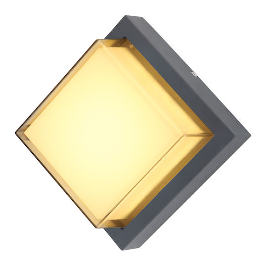 Lightplanet Επιτοίχιο Εξωτερικό Φωτιστικό LED IP65 12W