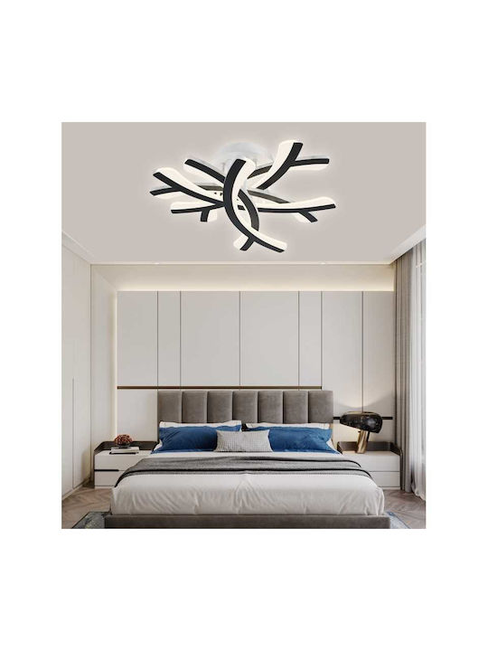 Lightplanet Smart Πλαφονιέρα Οροφής Λευκή με Ενσωματωμένο LED