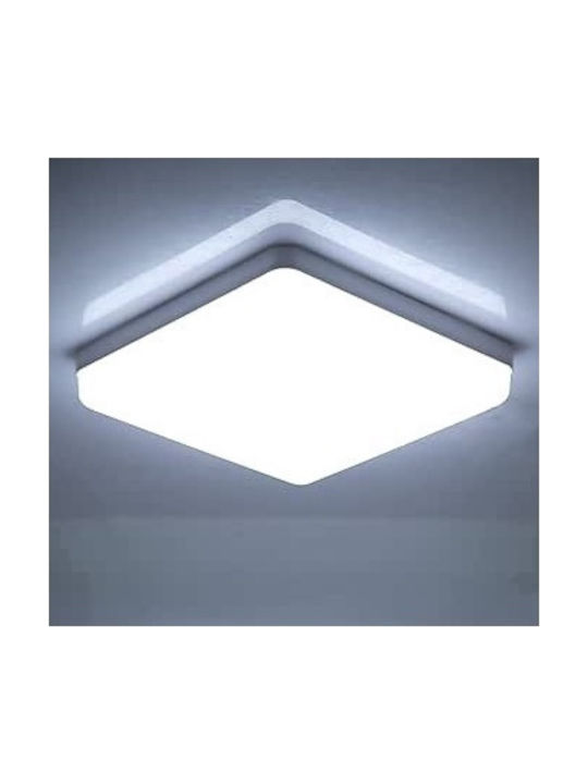 Lightplanet Pătrat În aer liber Panou LED Putere 36W cu Alb Rece Lumini