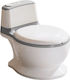 Kidizi Potty Vas cu Sunete & Capac Alb