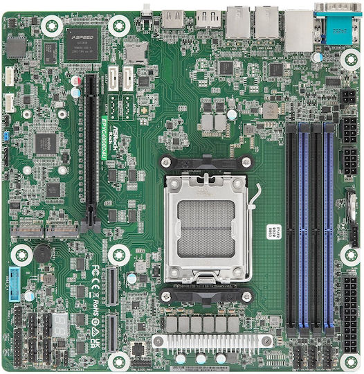 ASR KNOLL3 Placă de bază Micro ATX cu AMD AM5 Socket