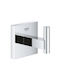 Grohe Cube με Βίδες Ασημί