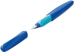 Pelikan Πένα Γραφής Medium Μπλε με Μπλε Μελάνι