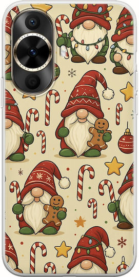 Festive Friends Gnome Huawei Nova 12s Flexible Tpu Διάφανη Σιλικόνη