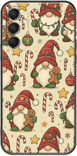 Festive Friends Gnome Samsung Galaxy M34 5g Черен TPU Силикон