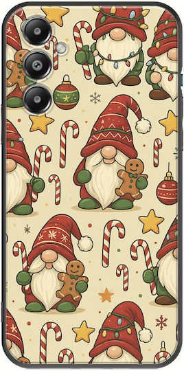 Festive Friends Gnome Samsung Galaxy M35 5g Черен TPU Силикон
