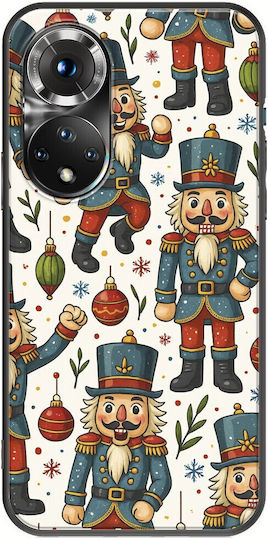 Festive Friends Nutcracker Huawei Nova 9 Black Tpu Μαύρη Σιλικόνη