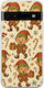 Festive Friends Elf Google Pixel 6a 5g Silicon Transparent Flexibil TPU