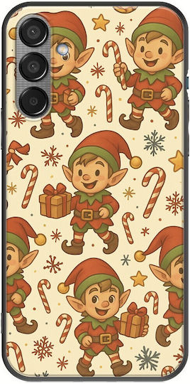 Festive Friends Elf Samsung Galaxy M55 5g Black Tpu Μαύρη Σιλικόνη