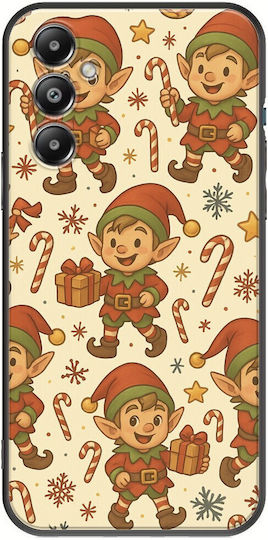 Festive Friends Elf Samsung Galaxy M35 5G Black TPU Black Silicone