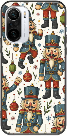 Festive Friends Nutcracker Xiaomi Mi11i Black TPU Black Silicone