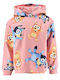 Kids Sweatshirt with Hood Pink