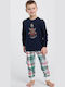 Happy People Kids Nightwear Green-Red