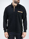 Polo Μπλούζα Μακρυμάνικη Black