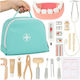 Kruzzel Kids Medical Set Made of Wood for Ages 3+ 24pcs