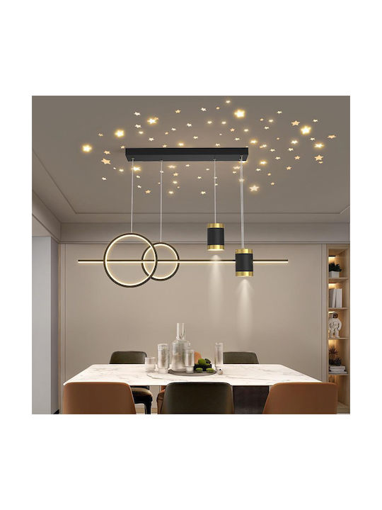 Lightplanet Lustră LED cu Alb Natural Lumină 100x100cm.