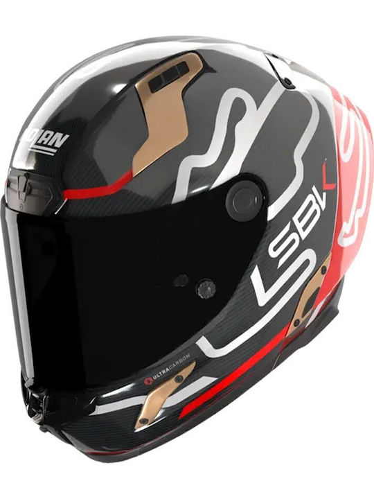 Nolan X-804 RS Ultra Carbon Hot Lap SBK 360 Mot...